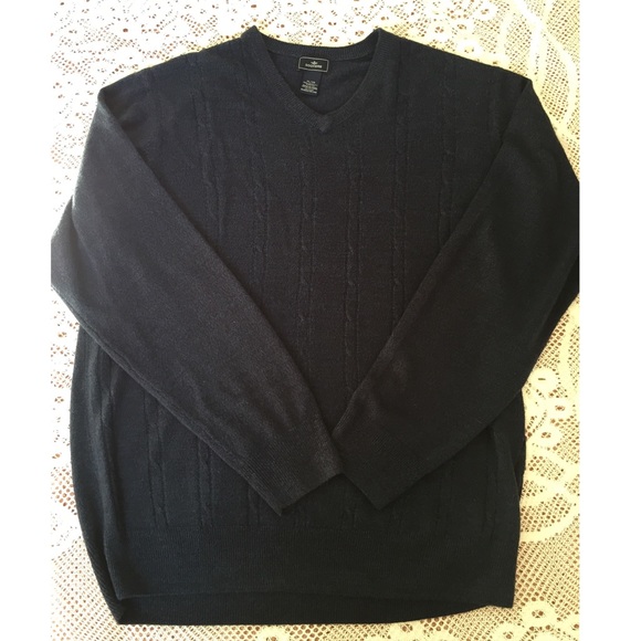 Dockers Other - 🍁 Dockers Navy Blue V-Neck Sweater